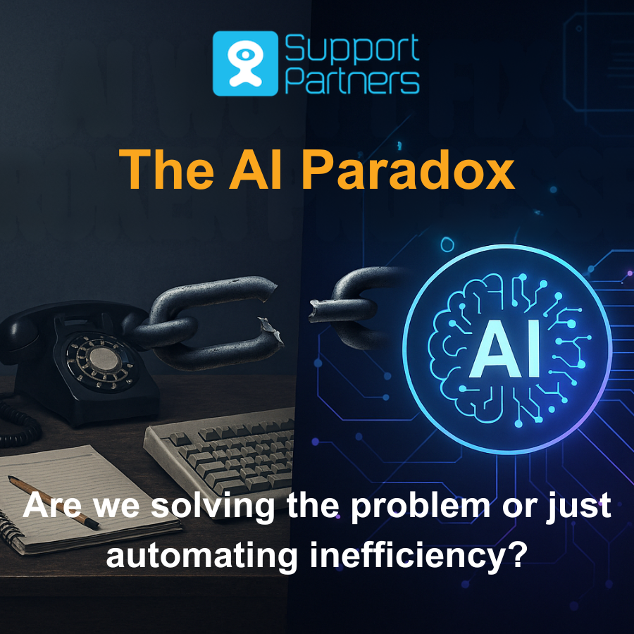 The AI Paradox, are we solving the problem or just automating inefficiency?